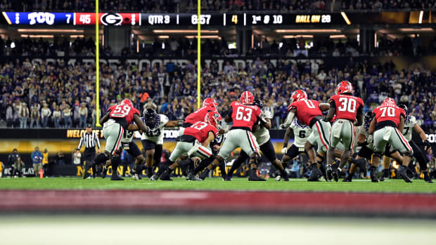 Georgia offensive line